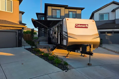 Memo's Coleman Travel Trailer