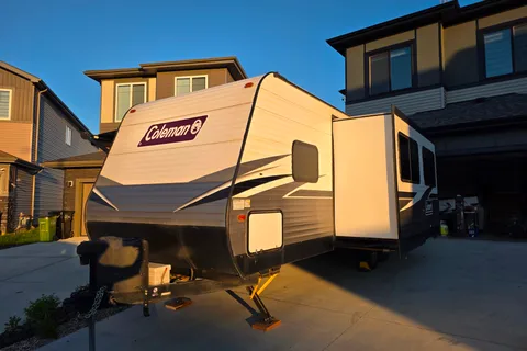 Memo's Coleman Travel Trailer