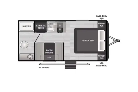 Victoria's Keystone Springdale 1700FQ Travel Trailer