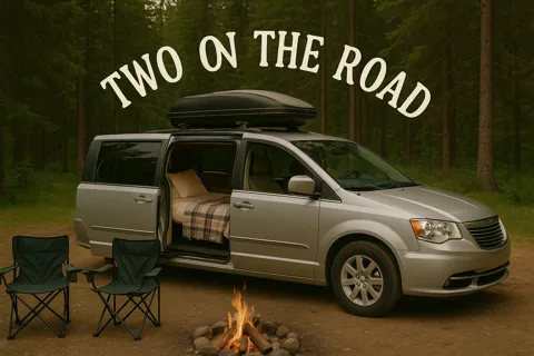 Minivan camper «Two On The Road»