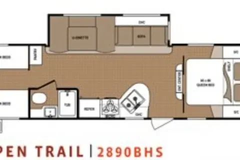 Luxury Aspen Trail 2980BHS Travel Trailer