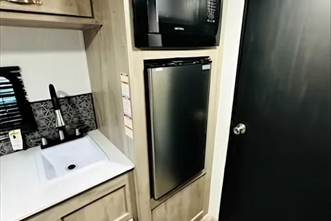 Plush Modern well optioned travel trailer