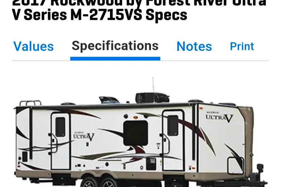 TAP's Forest River Ultra V Travel Trailer