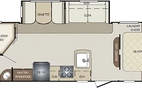 2018 KEYSTONE BULLET ULTRALITE 272BHS