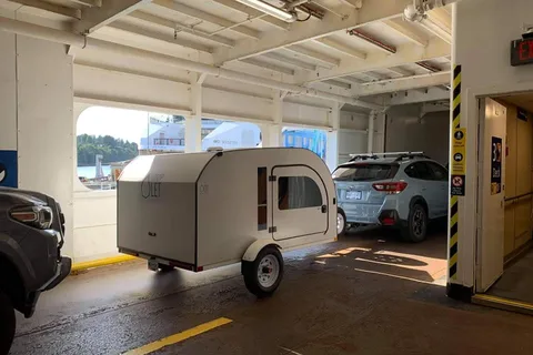 LYUBEN's DROPLET trailer Teardrop trailer  Micro Trailer