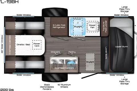 Travel Lite F-Lite 19BH