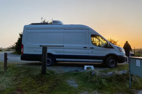 Comfortable van with all the amenities!