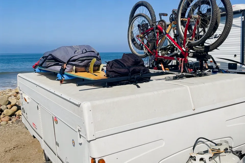 Gavin's Coleman Cottonwood Tent Trailer