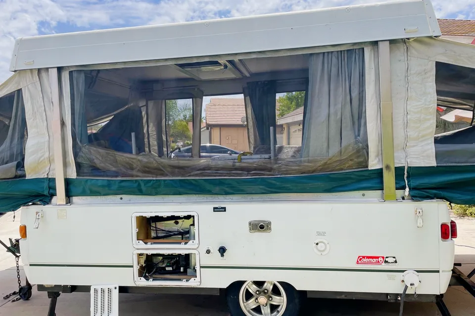 Gavin's Coleman Cottonwood Tent Trailer