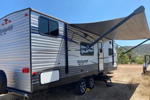 Huey the Keystone Springdale Travel Trailer