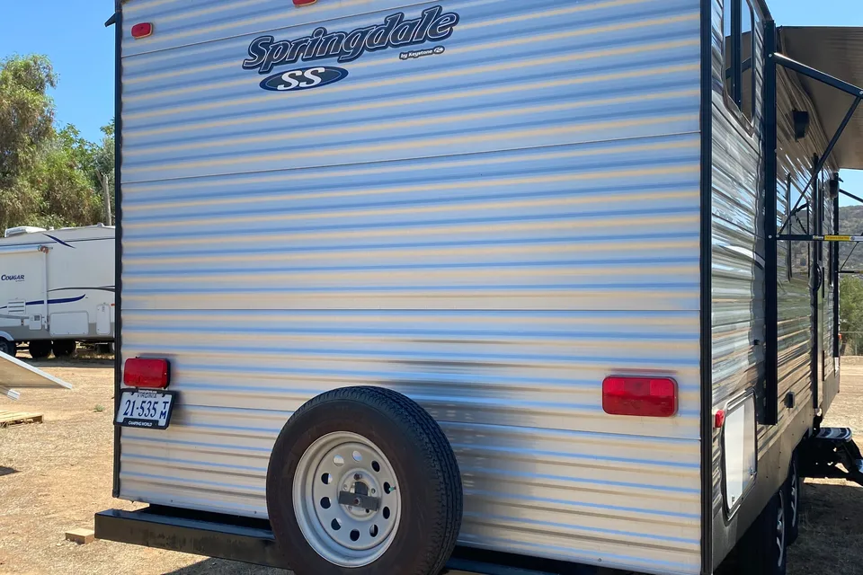 Huey the Keystone Springdale Travel Trailer