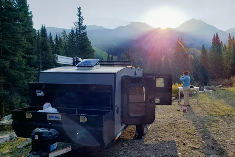 Adventure Off-Grid with Escapade Ridge Teardrop Trailer and Rooftop Tent
