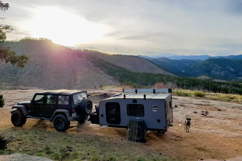 Adventure Off-Grid with Escapade Ridge Teardrop Trailer and Rooftop Tent