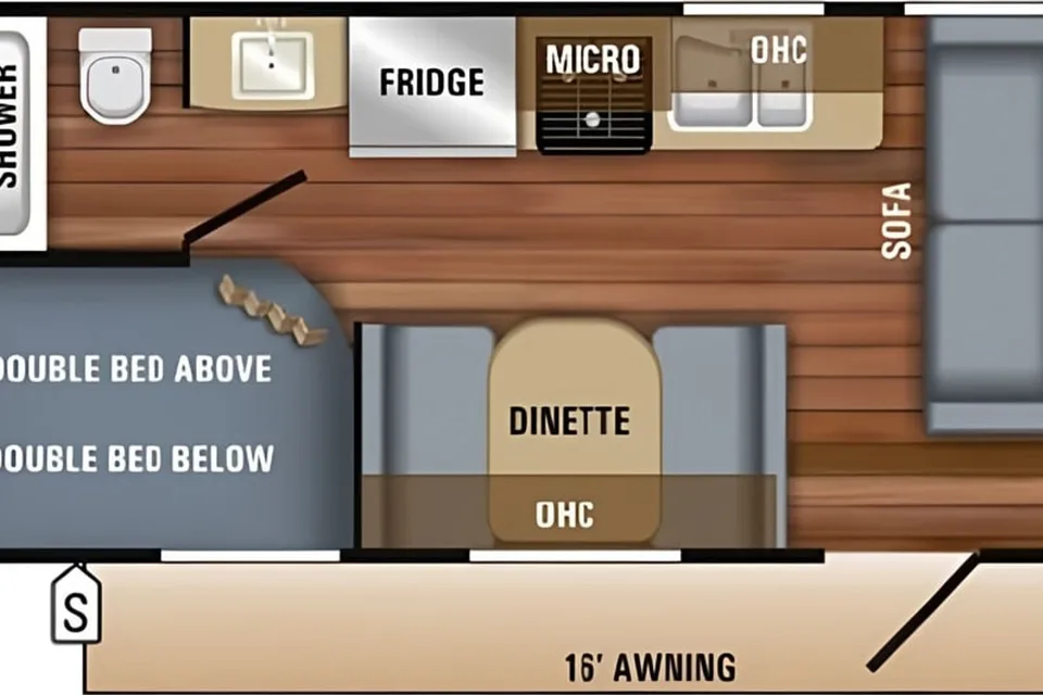 Justin's Jayco SLX 264 BHW Travel Trailer