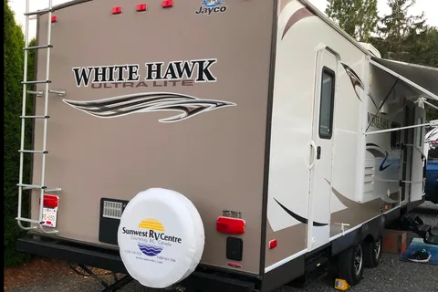 Sean's White Hawk Travel Trailer