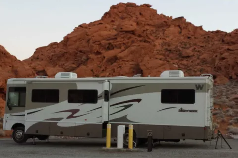 Arie's Winnebago Bunk house 35ft Class A