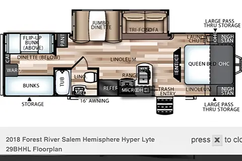 2018 Forest River Hemisphere 