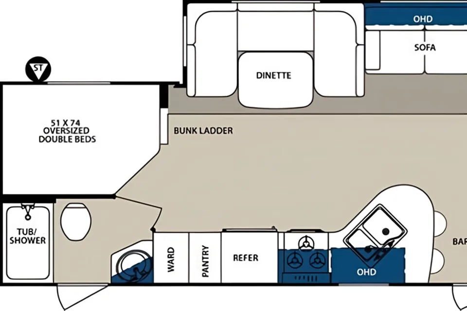 Christopher 's Forest River Surveyor Travel Trailer