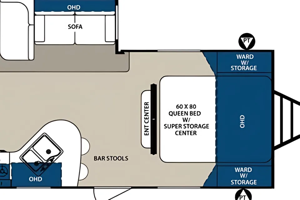 Christopher 's Forest River Surveyor Travel Trailer