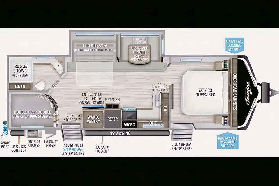 [03] Stress Free RVs - 2021 - New! XL Family Bunkhouse