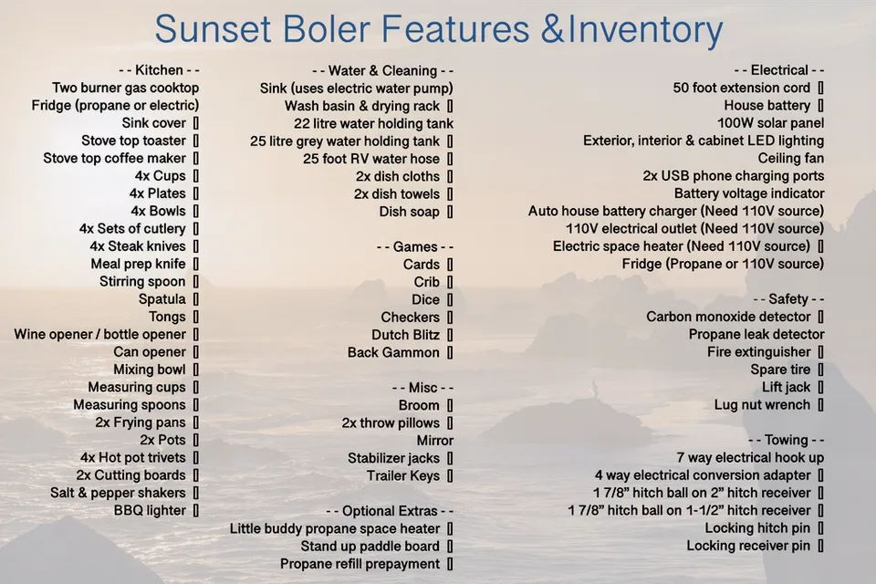 The Sunset Boler!