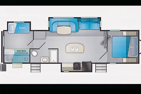 The Rest Nest - Mallard M33 Travel Trailer