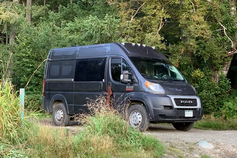 Mystery Machine Ram Promaster Converted #vanlife
