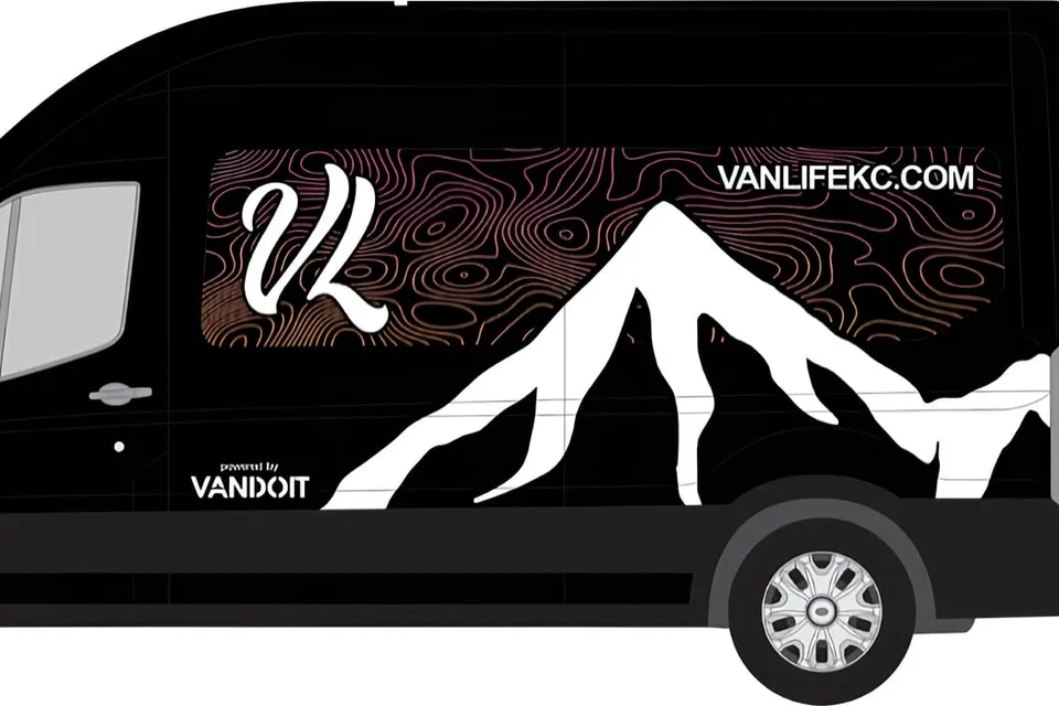 "Darth Vander" Custom Adventure Van by VanDOit: LIV Model