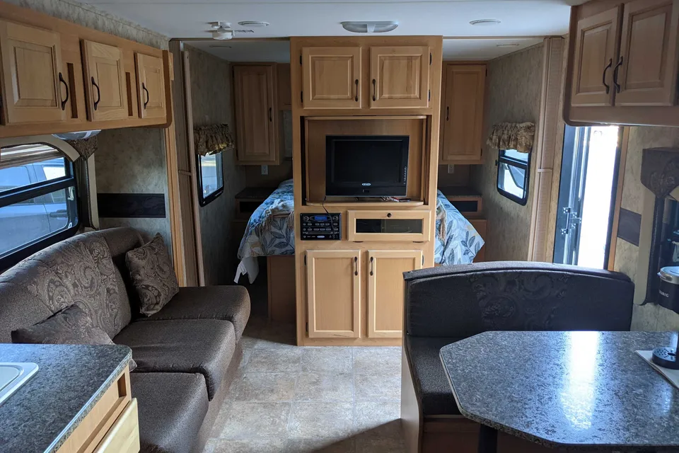 Hoglo's Evergreen Ever-lite Travel Trailer