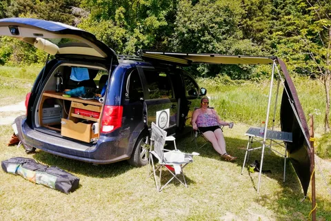 Budget Friendly go anywhere Stay anywhere Van conversion.