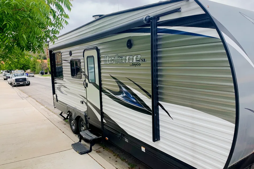 Jayco Octane Toy Hauler ultra light