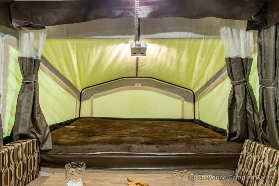 J&M's Palomino Real-Lite 12 FD Tent Trailer