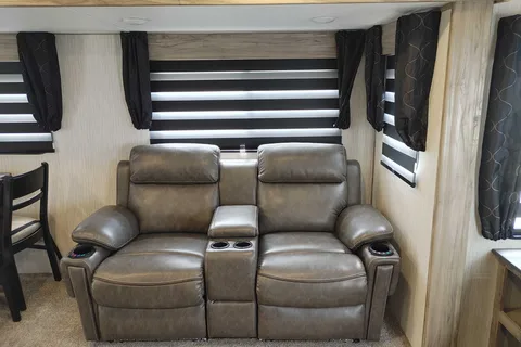 Matt and Shannon Forest River Alpha Wolf 26RL-L Travel Trailer