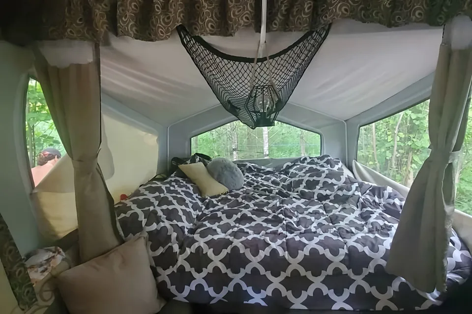 Sabina's Forest River Flagstaff 228 Tent Trailer