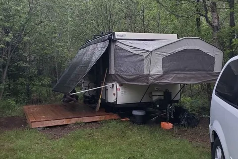 Sabina's Forest River Flagstaff 228 Tent Trailer