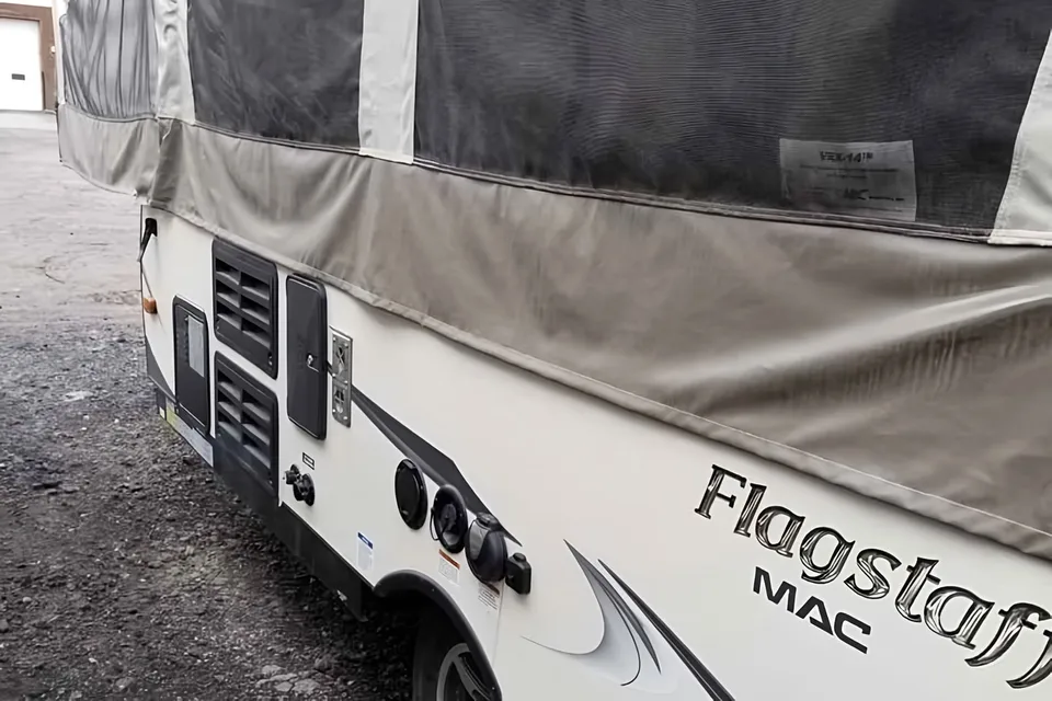 Sabina's Forest River Flagstaff 228 Tent Trailer