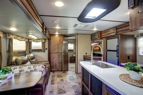 Available to deliver to your campground -  luxurious 2 private bedrooms 3 slides sleeps 6-8