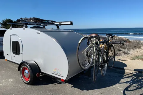 Retro Style Teardrop Camper Trailer (Santa Cruz area)
