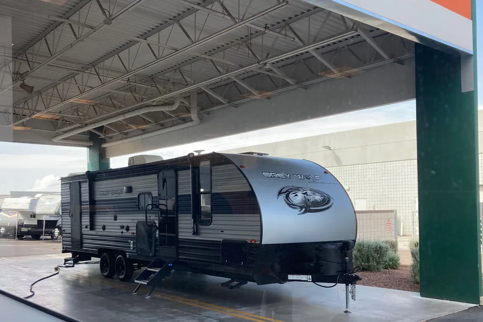 Heather's Forest River Grey Wolf Travel Trailer