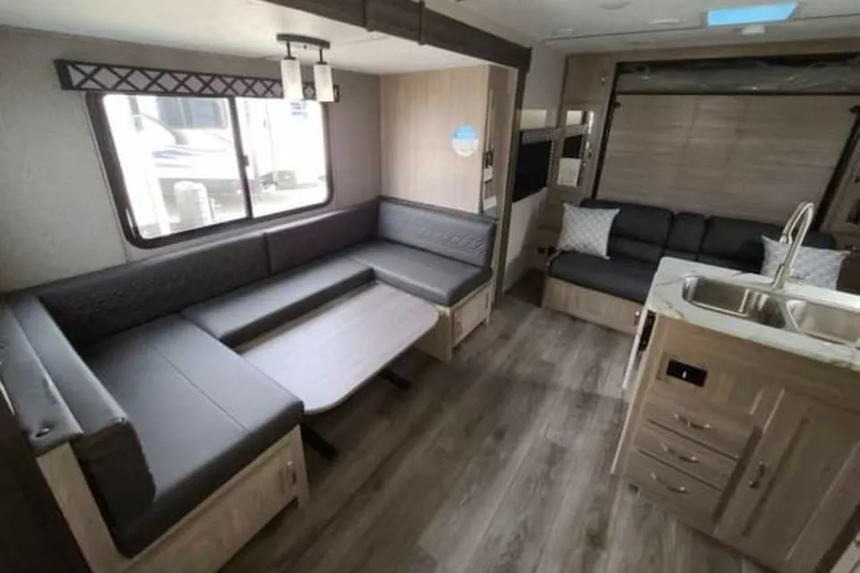 Frank and Karla's Ultralight 26' bunkhouse