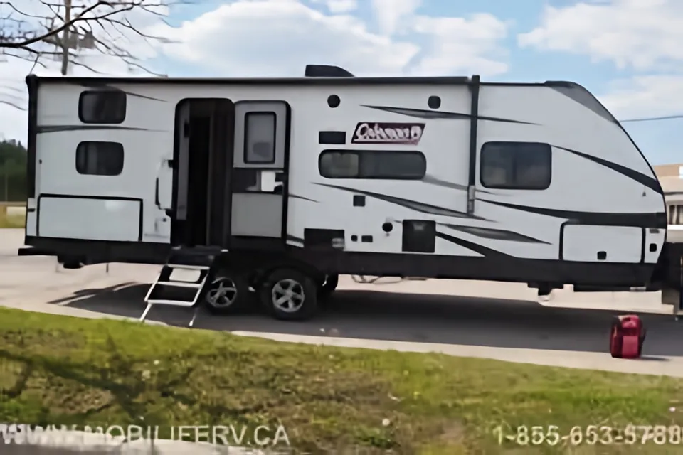 Culls Coleman family camper