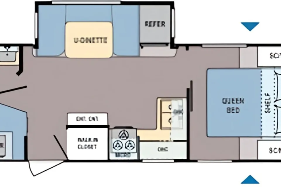 Culls Coleman family camper