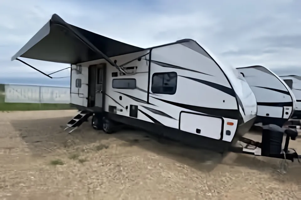 Culls Coleman family camper