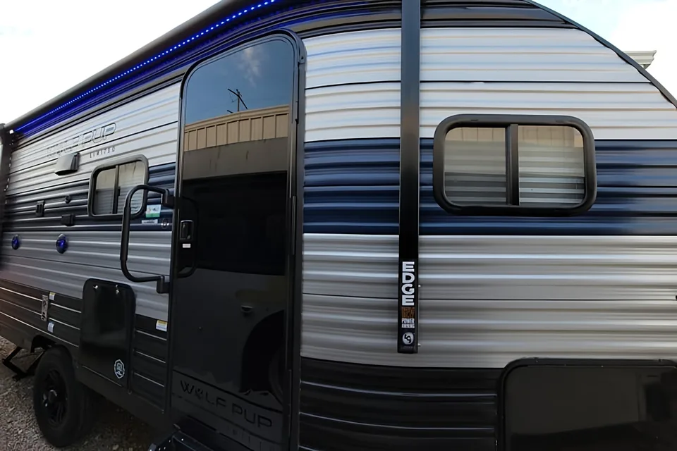Dakota -Lee's Forest River 17JG Wolf Pup Travel Trailer