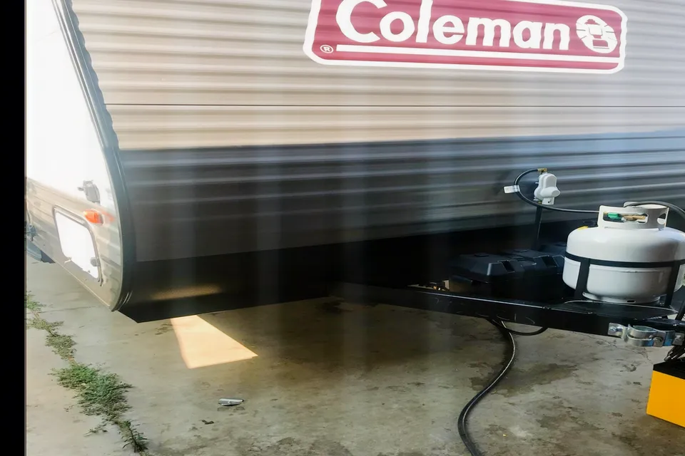 Irma's Coleman Lantern Tent Trailer