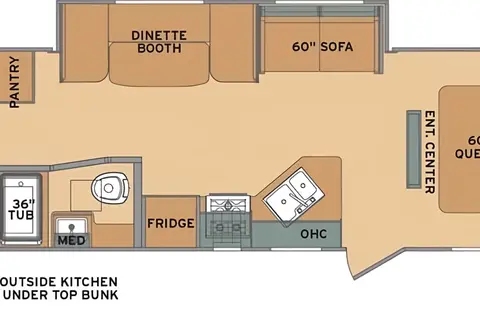 2016 Shasta Flyte 3150k Bunk Model