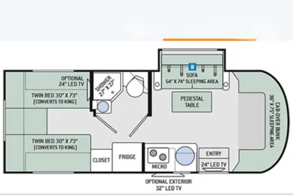 Marco & Gina's Luxury Mercedes-Benz RV Rental (Diesel) 