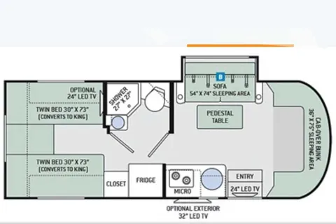 Marco & Gina's Luxury Mercedes-Benz RV Rental (Diesel) 