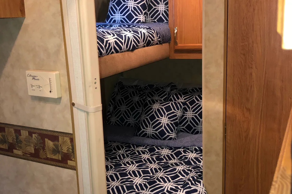 Robert 's Jayco Jet fright  Travel Trailer