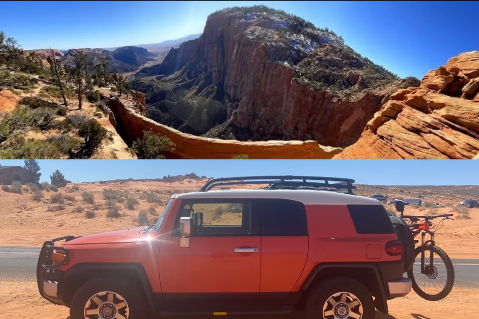 Toyota 4x4 & Camping Tent & Gear